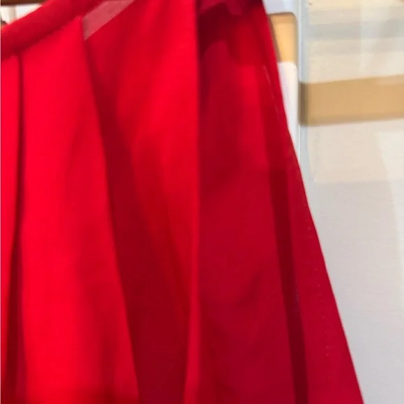 Joie Red Silk Top Size XS - Picture 3 of 5